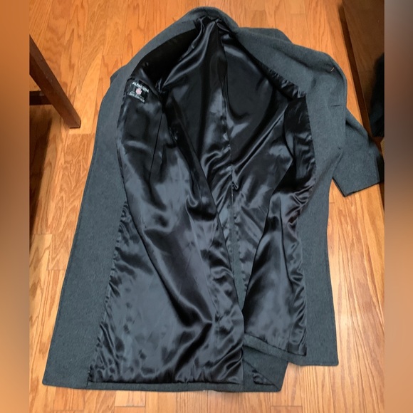 Men’s 46 XL Full Length Jacobson’s Custom USA Made ALPACUNA Trench Overcoat - Picture 16 of 16